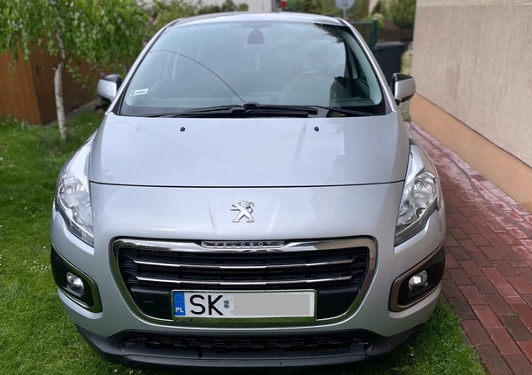 Peugeot 3008 cena 38000 przebieg: 143000, rok produkcji 2014 z Katowice małe 191
